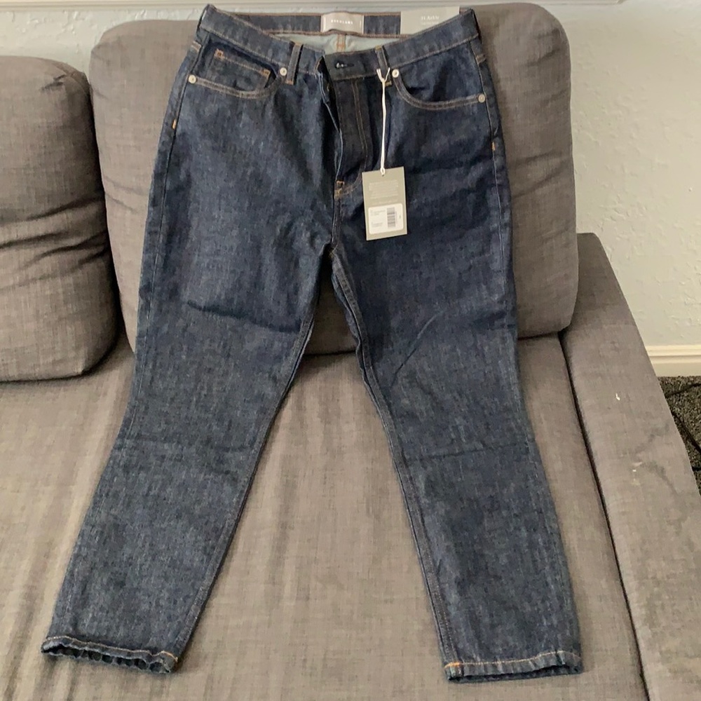 Everlane NWT high rise skinny ankle jeans size 31